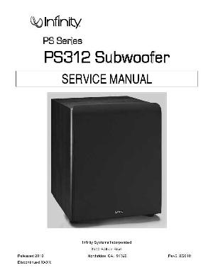 Service manual Infinity PS312 ― Manual-Shop.ru