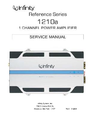 Service manual Infinity REFERENCE 1210A ― Manual-Shop.ru