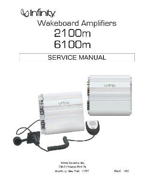 Service manual Infinity WAKEBOARD-2100M, 6100M ― Manual-Shop.ru