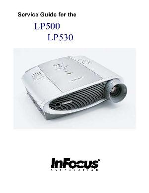 Сервисная инструкция INFOCUS LP-500, LP-530 ― Manual-Shop.ru