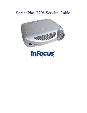 Сервисная инструкция Infocus SP-7205 ― Manual-Shop.ru