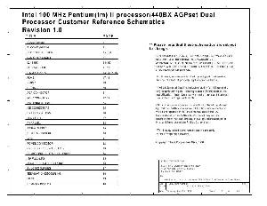 Schematic INTEL 440BX, DUAL-CPU ― Manual-Shop.ru