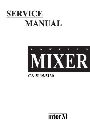 Service manual Interm CA-5115, CA-5130 ― Manual-Shop.ru