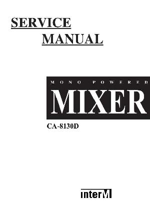 Service manual Interm CA-8130D ― Manual-Shop.ru