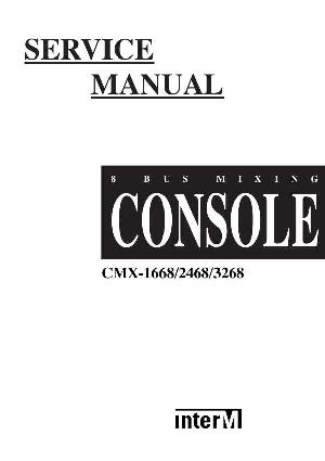 Service manual Interm CMX-1668, CMX-2468, CMX-3268 ― Manual-Shop.ru