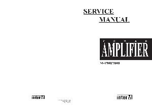 Service manual Interm M-1500, M-2000 ― Manual-Shop.ru