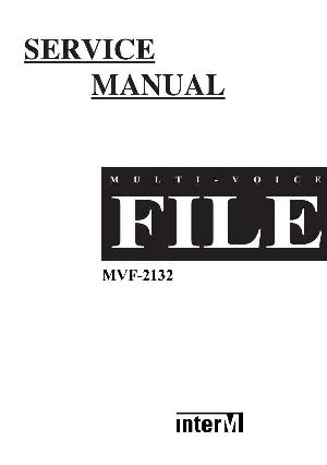 Сервисная инструкция Interm MVF-2132 ― Manual-Shop.ru