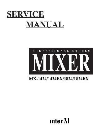 Service manual Interm MX-1424EX, MX-1824EX ― Manual-Shop.ru