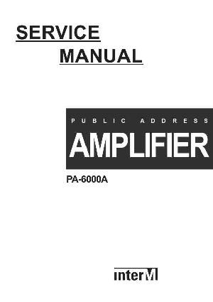 Service manual Interm PA-6000A ― Manual-Shop.ru
