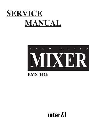 Service manual Interm RMX-1426 ― Manual-Shop.ru