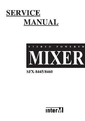 Service manual Interm SFX-8445, SFX-8460 ― Manual-Shop.ru