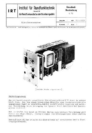 Сервисная инструкция IRT V-76, DE ― Manual-Shop.ru