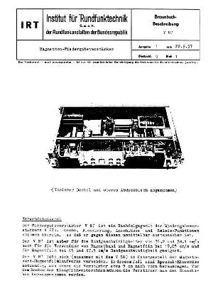 Service manual IRT V-87, DE ― Manual-Shop.ru
