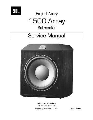 Service manual JBL 1500-ARRAY  ― Manual-Shop.ru
