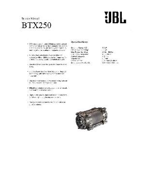 Service manual JBL BTX-250 ― Manual-Shop.ru