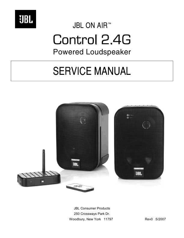 Jbl control clearance 2 4g