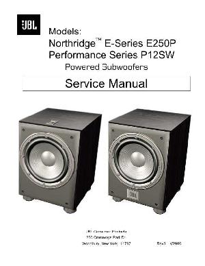 Service manual JBL E-250P  ― Manual-Shop.ru