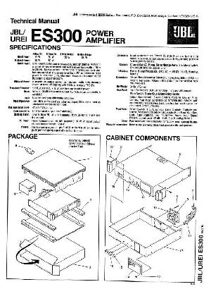 Service manual JBL ES-300  ― Manual-Shop.ru