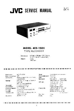 Service manual JVC 4ED-1205 ― Manual-Shop.ru