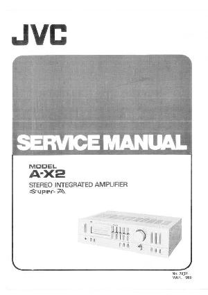 Service manual JVC A-X2 ― Manual-Shop.ru