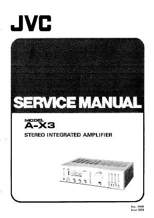 Service manual JVC A-X3 ― Manual-Shop.ru