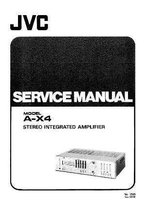 Service manual JVC A-X4 ― Manual-Shop.ru
