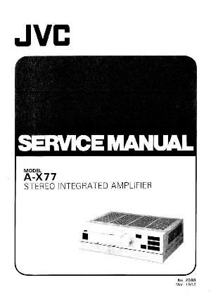 Service manual JVC A-X77 ― Manual-Shop.ru