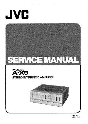 Service manual JVC A-X9 ― Manual-Shop.ru