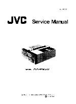 Сервисная инструкция JVC AA-P250