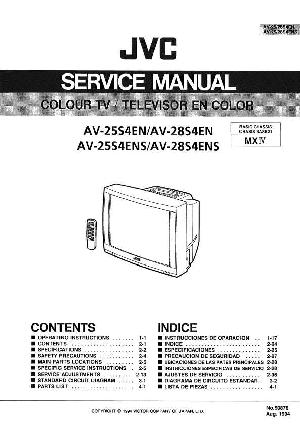 Сервисная инструкция JVC AV-25S4EN, AV-28S4EN ― Manual-Shop.ru