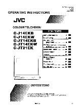 Сервисная инструкция JVC C-J14E, C-JT14E, C-JT21EK