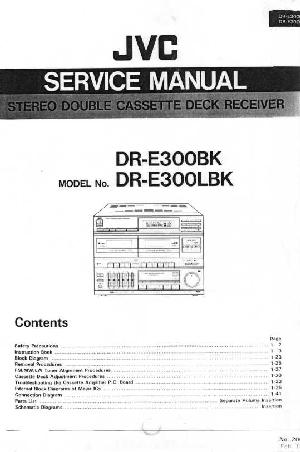 Сервисная инструкция JVC DR-E300BK ― Manual-Shop.ru