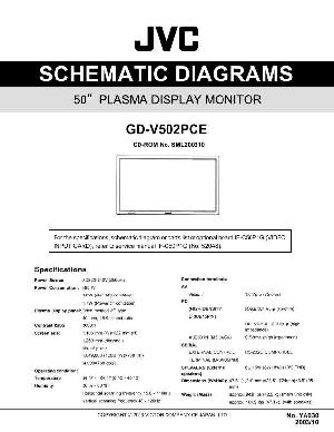 Сервисная инструкция JVC GD-V502PCE ― Manual-Shop.ru