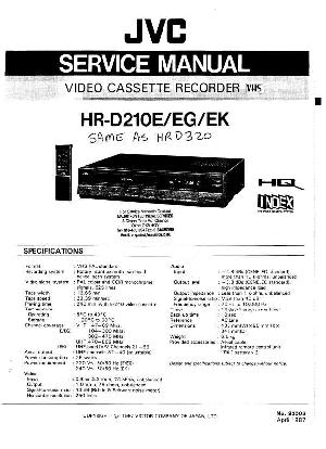 Сервисная инструкция JVC HR-D210E ― Manual-Shop.ru