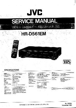 Сервисная инструкция JVC HR-D561EM ― Manual-Shop.ru