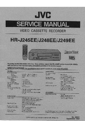 Сервисная инструкция JVC HR-J245EE, HR-J248EE, HR-J249EE ― Manual-Shop.ru