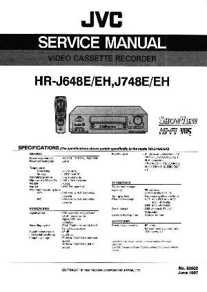 Сервисная инструкция JVC HR-J648E, HR-J748E ― Manual-Shop.ru