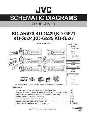 Сервисная инструкция JVC KD-AR470, KD-G420, KD-G521, KD-G524, KD-G525, KD-G527 ― Manual-Shop.ru