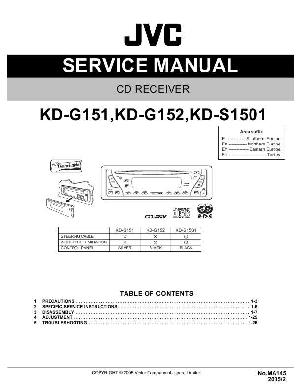 Сервисная инструкция JVC KD-G151, KD-G152, KD-S1501 ― Manual-Shop.ru