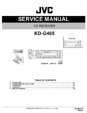 Сервисная инструкция JVC KD-G465 ― Manual-Shop.ru