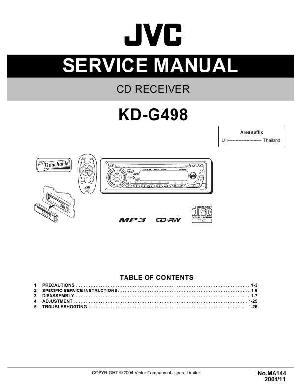 Сервисная инструкция JVC KD-G498 ― Manual-Shop.ru