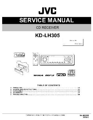 Сервисная инструкция JVC KD-LH305 ― Manual-Shop.ru