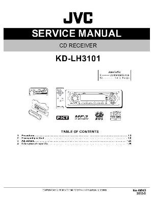 Сервисная инструкция JVC KD-LH3101 ― Manual-Shop.ru