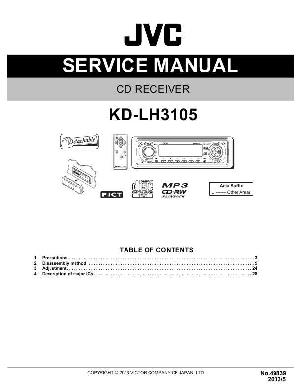 Сервисная инструкция JVC KD-LH3105 ― Manual-Shop.ru