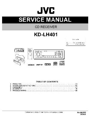 Сервисная инструкция JVC KD-LH401 ― Manual-Shop.ru