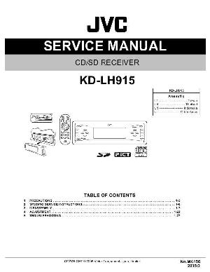 Сервисная инструкция JVC KD-LH915 ― Manual-Shop.ru