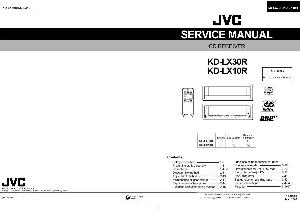 Сервисная инструкция JVC KD-LX10R, KD-LX30R (schematic) ― Manual-Shop.ru