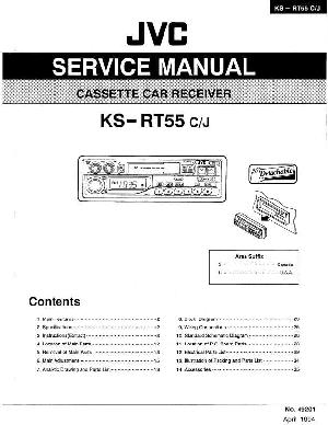 Сервисная инструкция JVC KD-RT55 ― Manual-Shop.ru