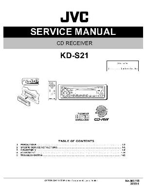 Сервисная инструкция JVC KD-S21 ― Manual-Shop.ru