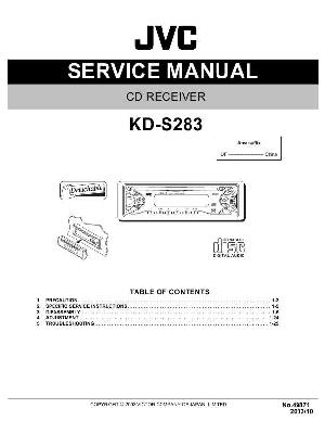 Сервисная инструкция JVC KD-S283 ― Manual-Shop.ru